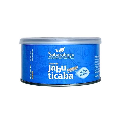 Doce de Jabuticaba Cremoso Zero Açúcar - Sabarabuçu - 400g