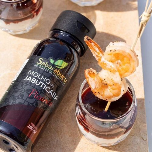 Molho de Jabuticaba Picante - Sabarabuçu - 180ml