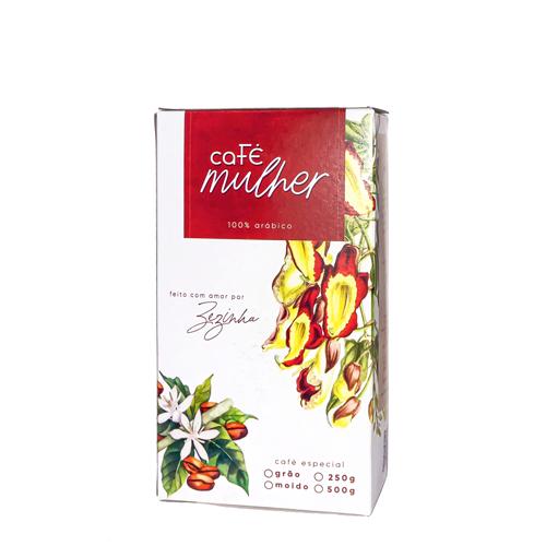 Café Especial Mulher torrado em grãos, 100% arábica, Variedade Caturra - Café Fazenda dos Tachos - 500g