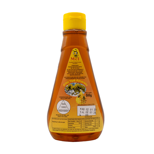 Mel puro de Abelha Florada Silvestre Sítio Ypê Amarelo 500g