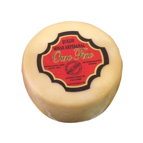 Queijo Minas Artesanal do Serro Maturado 30 a 45 dias - Queijo Ouro Fino - 800g CAMPEÃO