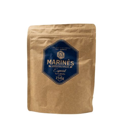 Café especial, torra média, moído 100% arábica - Marinês – 250 g