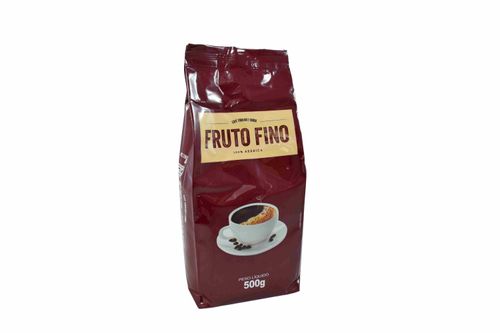 Café Torrado e Moído 100% arábica - Café Fruto Fino - 500g