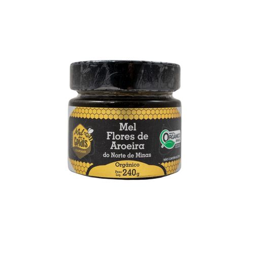 Mel Especial Orgânico Florada Aroeira - Do E Ig - Mel das Gerais - Pote de vidro 240g