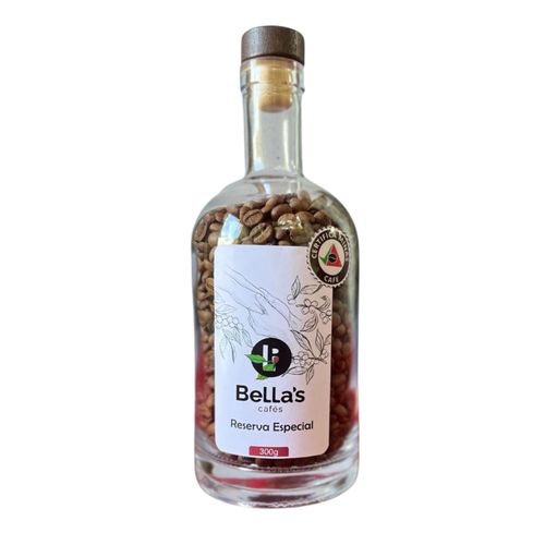 Café Especial Torrado em Grãos 100% arábica, Embalagem Especial - Bella's Cafés Especiais - 300g