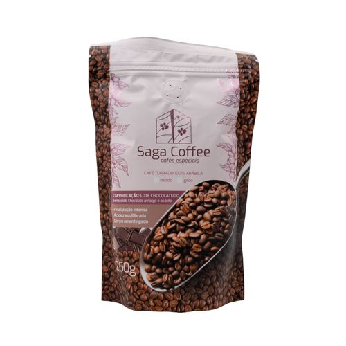 Café Especial Torrado e Moído, 100% arábica, Lote Chocolatudo - Saga Cafés - 250g