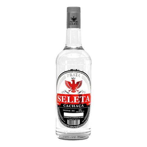 Cachaça Seleta Prata - 1 Litro CAMPEÃ