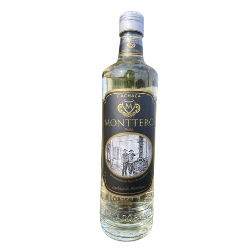 Cachaça Prata - Cachaça Monttero - 700ml