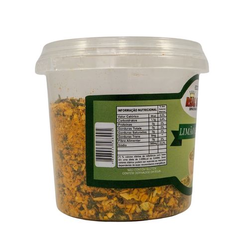 Tempero Limão e Ervas - Temperos Real Sabor - Fardo com 12 potes de 90g cada