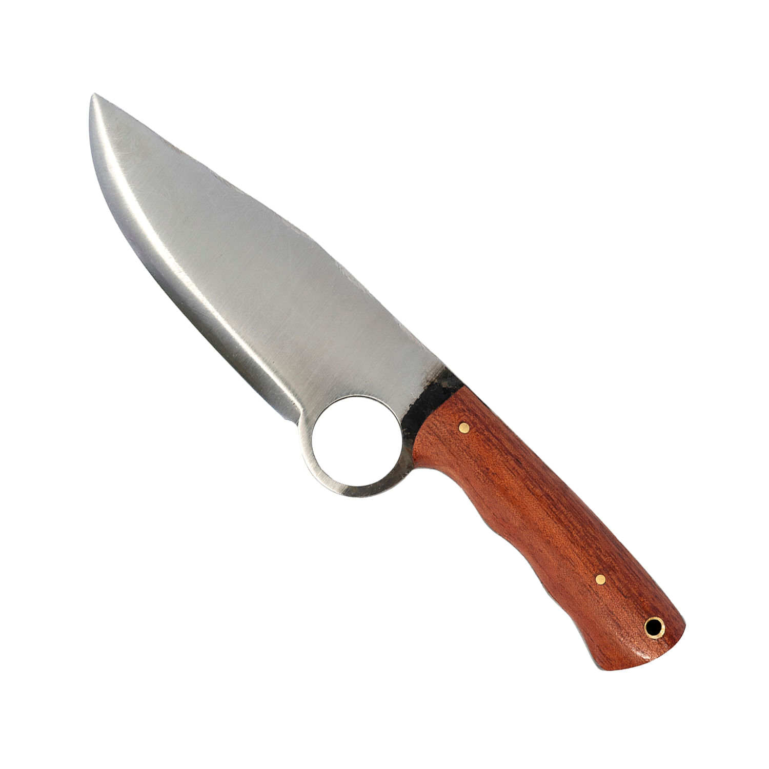 Faca Tática com Pegada em aço carbono, fabricada à mão com 5,5" de lâmina 13cm - Faca Mineira - imagem 1