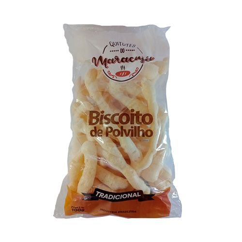 Biscoito de polvilho tradicional - Quitutes do Maracujá - 100g - FRETE GRÁTIS