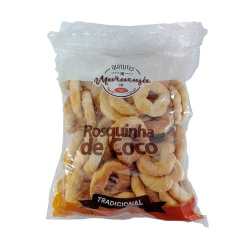 Rosquinha de coco - Quitutes do Maracujá - 1kg - FRETE GRÁTIS