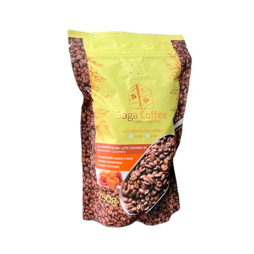 Café Especial Torrado e Moído 100% arábica, Lote Carameilm - Saga Cafés -250g