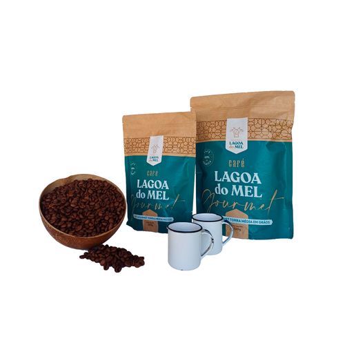 Café Gourmet Torrado em Grãos 100% arábica - Lagoa do Mel - 500g