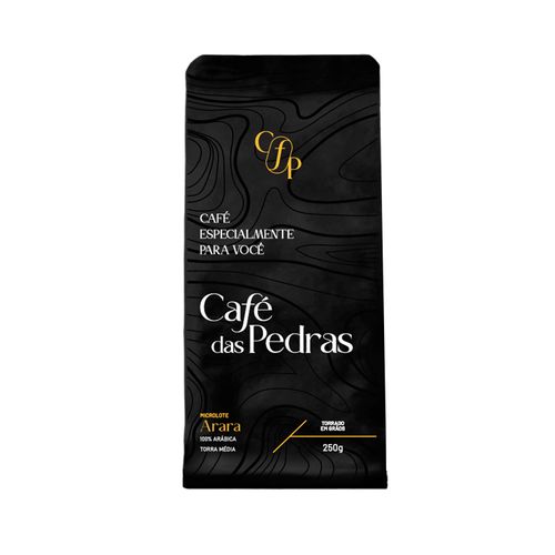 Café Especial Torrado em grãos, Micro Lote Arara - Café das Pedras - 250g