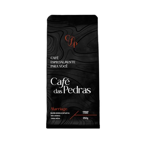 Café Especial Torrado e Moído, Marriage - Café das Pedras - 250g