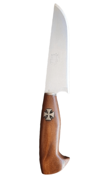 Faca Cheff Integral Artesanal - Para Cozinha - Aço Inox 420 - Faca Mineira