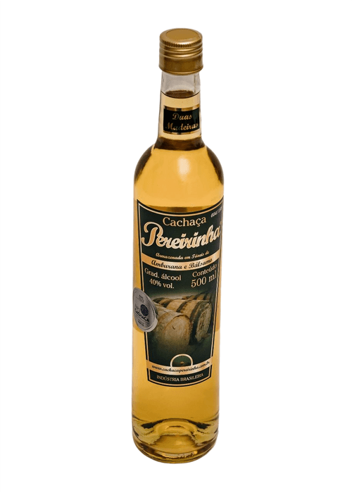Cachaça Pereirinha Duas Madeiras - Cachaça Pereirinha - 500ml – PREMIADA – 12 Unidades