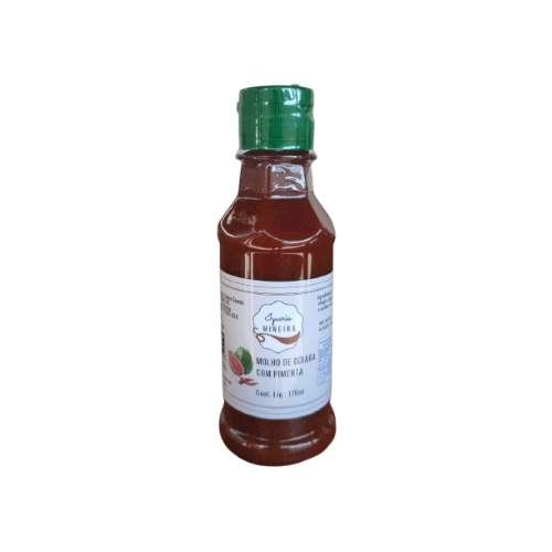 Molho de Goiaba com Pimenta - Iguaria Mineira - 12 Bisnagas de 175ml