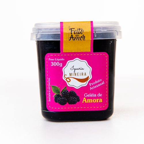 Geleia de Amora - Iguaria Mineira – 12 unidades de 300g