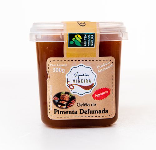Geleia de Pimenta Malagueta Defumada - Iguaria Mineira - 12 unidades de 300g