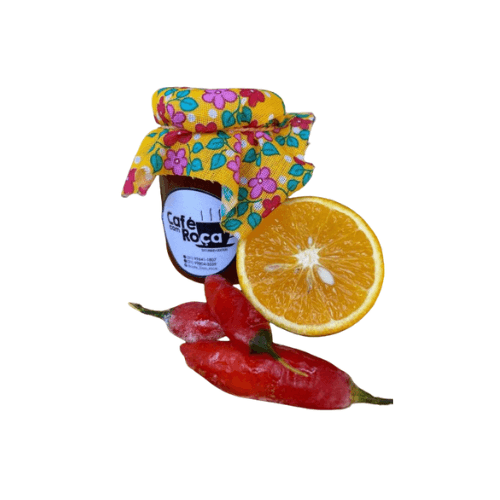Geleia de Laranja com Pimenta - Café com Roça - 300g