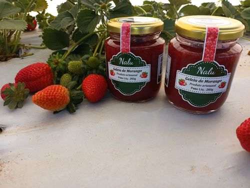 Geleia de morango artesanal - Nalu - 260g