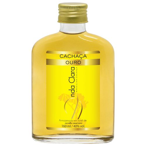 Cachaça Ouro (Carvalho americano) - Onda Clara - 160 ml