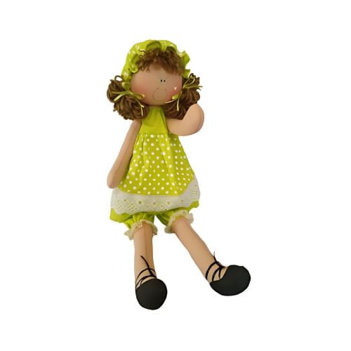 Boneca de Pano Lara  - Art & Cia