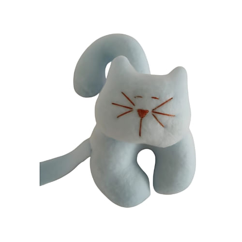 Gatinho porta-chupeta  - Art & Cia