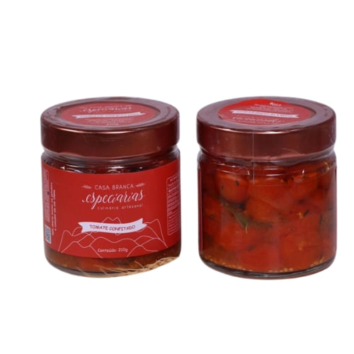 Tomate Confitado - Especiarias Casa Branca - Unidade 210g