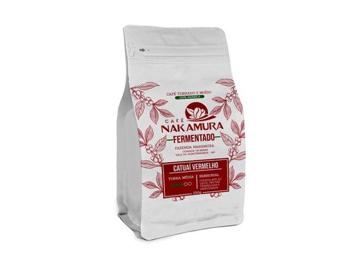 Café Fermentado Moído  - Torra Média - 100% Arábica -  Café Nakamura -250g