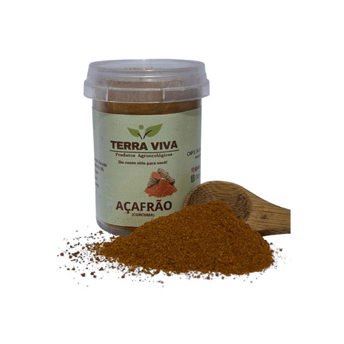 Açafrão em Pó - Terra Viva - Unidade de 50g