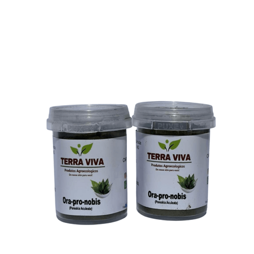 Kit Duplo de Ora-Pro-Nóbis em Pó - Terra Viva - 2 unidades de 50g