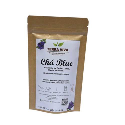 Chá Blue - Terra Viva - Unidade de 20g