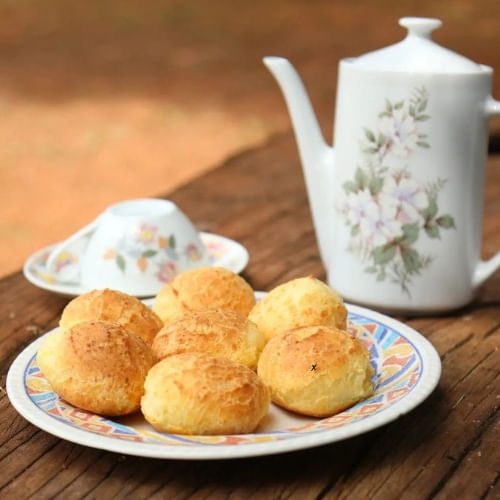 Pão de Queijo Congelado -  Terezza Alimentos - 50 Pacotes de 1Kg