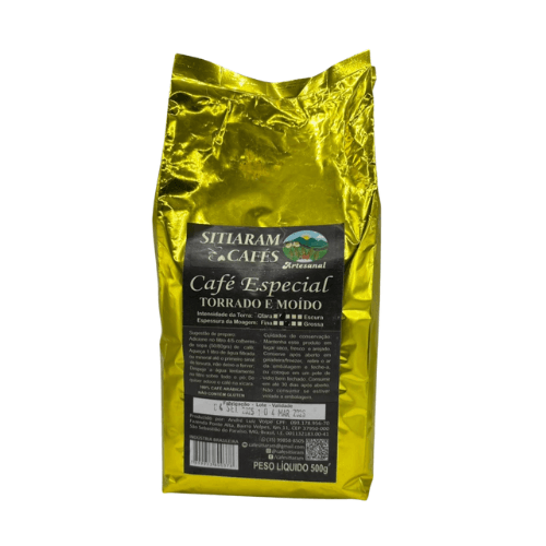 Café Especial Artesanal de Minas Torrado e Moído, 100% arábica - Sitiaram Cafés - 500g