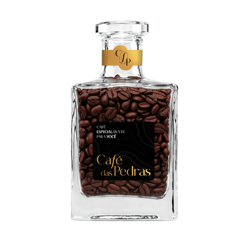 Café Especial Torra Média em Grãos, Microlote Arara - Cafés das Pedras - Garrafa com 250g
