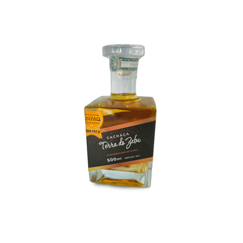 Cachaça Terra do Zebu Carvalho Europeu -  Terra do Zebu -  500ml