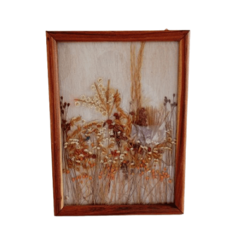 Quadro Decorativo Sempre Viva - Encantos Dourados - Unidade