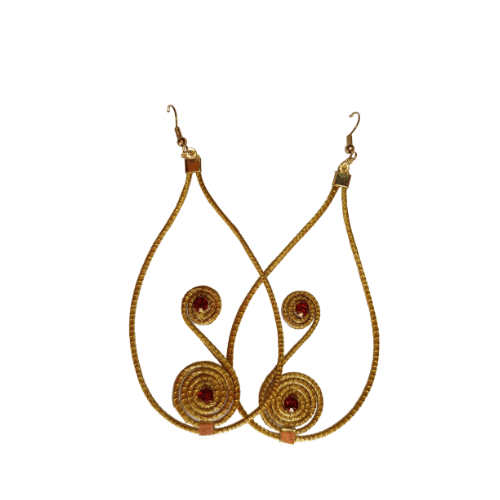 Brinco Gota S - Encantos Dourados - 1 par