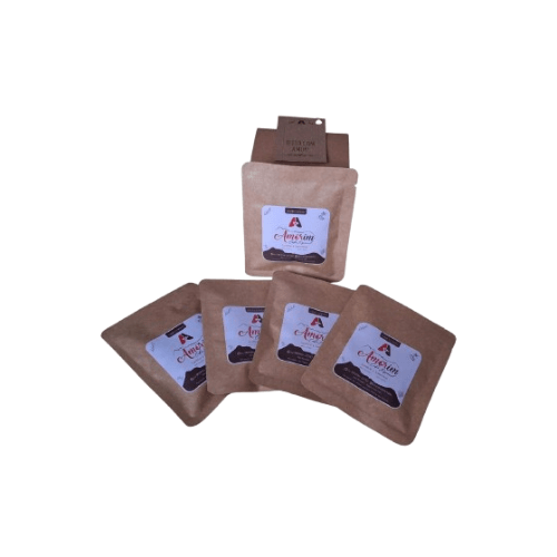Kit Viagem, Café Especial Torrado e Moído, Drip Coffee - Café Amorin - 1 Kit ( 5 unidades de Drip Coffee)