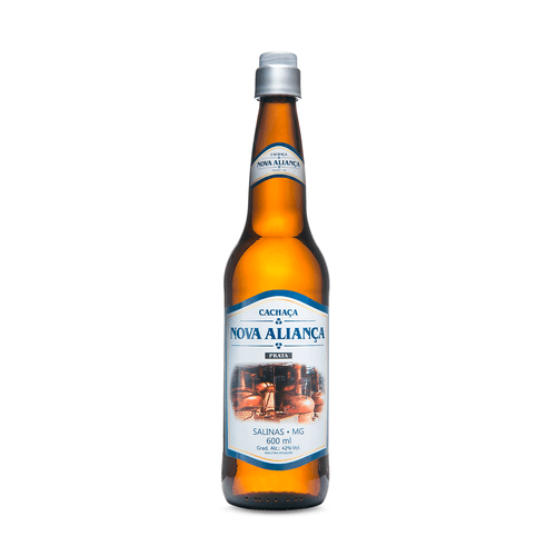 Cachaça de Alambique Nova Aliança Prata - Cachaça Nova Aliança - 600ml