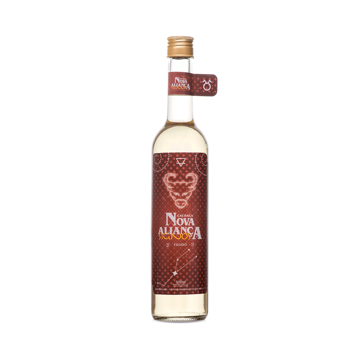 Cachaça Nova Aliança Signos - Touro - Cachaça Nova Aliança - 500ml - imagem 1