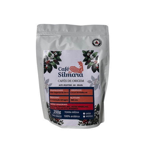 Café Especial da Silmara  - Grãos - Torra Média - Sítio Imperial da Serra - Unidade de 250g
