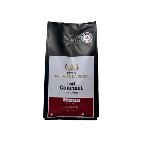 Café Gourmet - Grãos - Torra Média - Sítio Imperial da Serra - Unidade de 250g