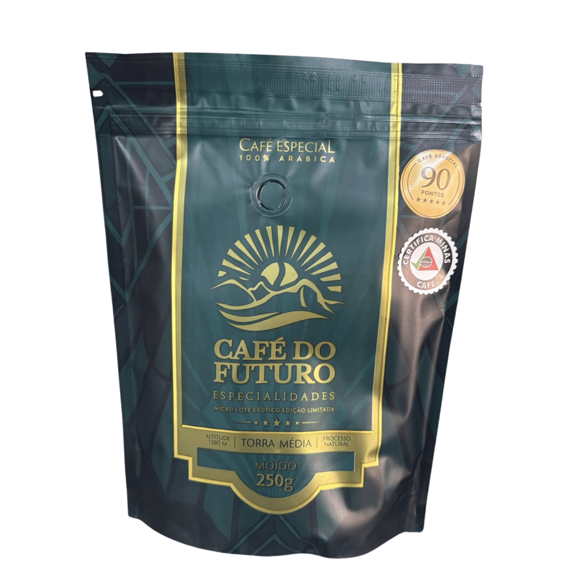 Café Especial  Torrado e Moído - ESPECIALIDADES - Microlote -  Café do Futuro - 250g - imagem 1